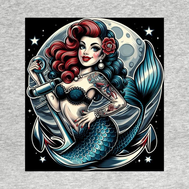 Mermaid girl by Belle Abreu